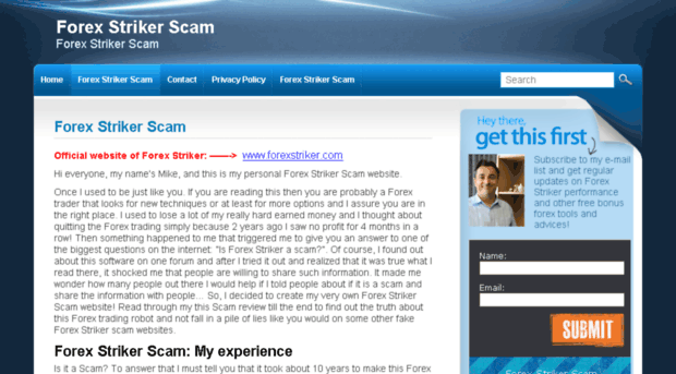 forexstrikerscam.com