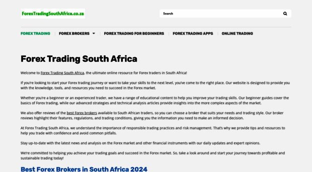 forextradingsouthafrica.co.za