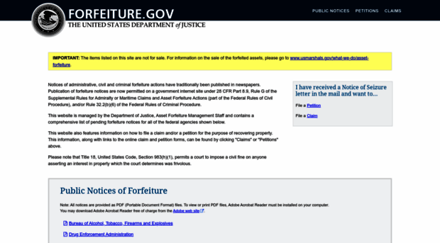 forfeiture.gov