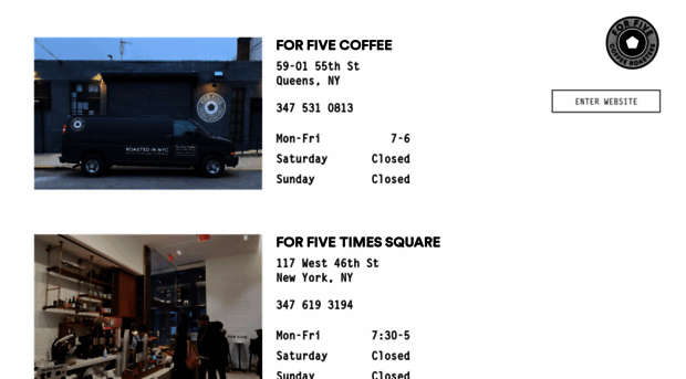 forfivecoffee.com