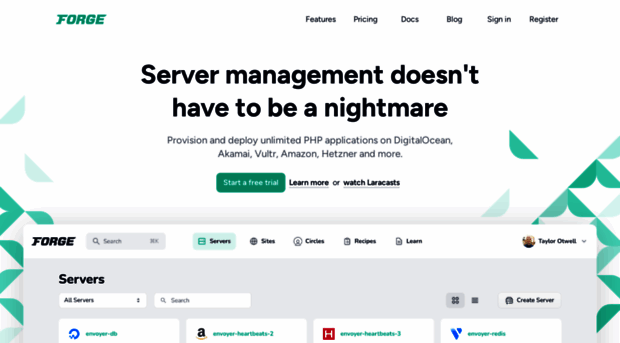 forge.laravel.com