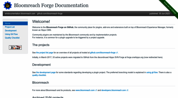 forge.onehippo.org