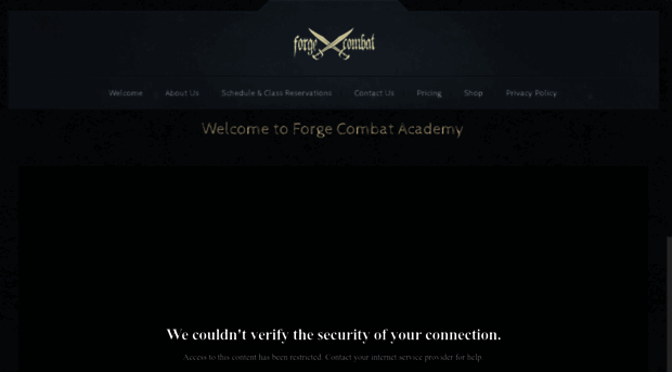 forgecombatacademy.com