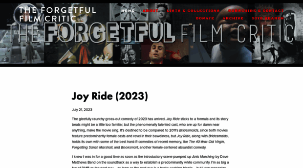 forgetfulfilmcritic.com