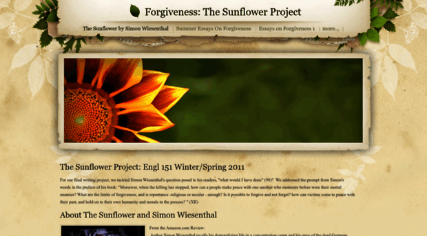 forgivenessthesunflowerproject.weebly.com
