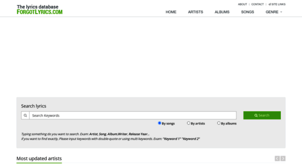 forgotlyrics.com
