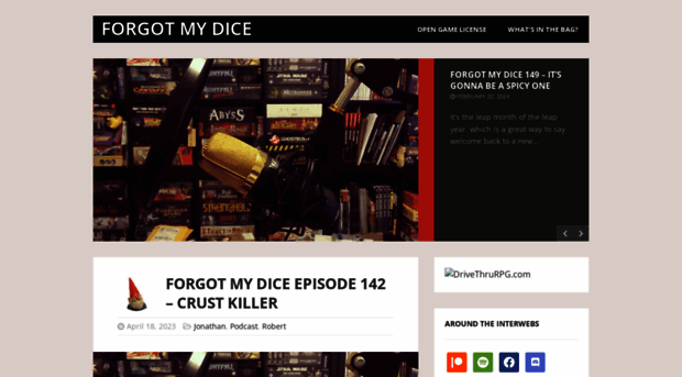 forgotmydice.com