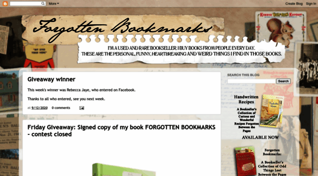 forgottenbookmarks.com