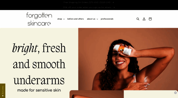 forgottenskincare.com