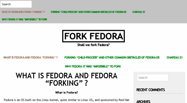 forkfedora.org