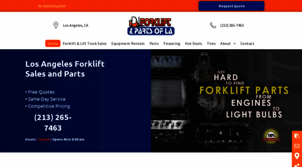 forkliftandparts.net