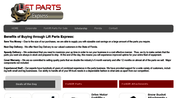 forkliftpartsflorida.com