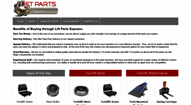 forkliftpartspeoria.com