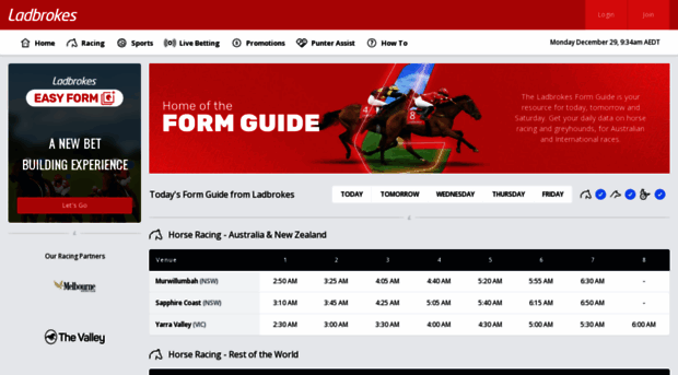 form-guide.com.au - Form Guide | Today, Tomorrow &... - Form Guide