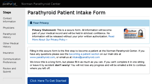 form.parathyroid.com
