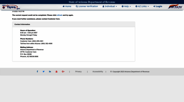 form1099g.aztaxes.gov