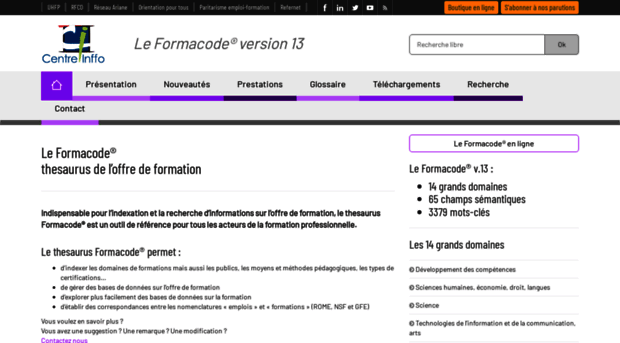 formacode.centre-inffo.fr