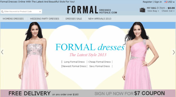 formaldresseshotsale.com