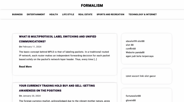 formalism.info