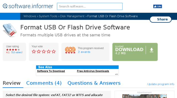 format-usb-or-flash-drive-software.software.informer.com