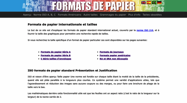 formatsdepapier.com