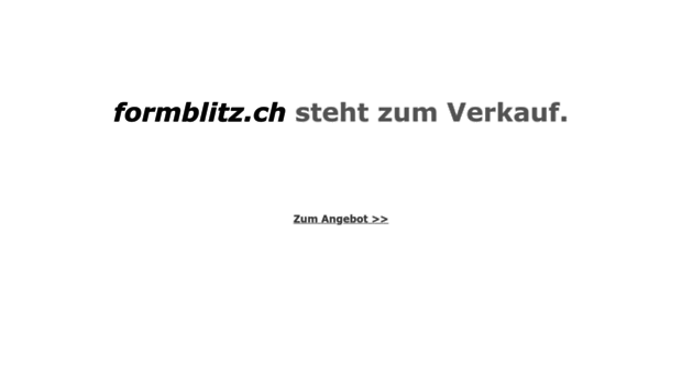 formblitz.ch