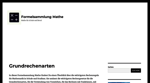 formelsammlung-mathe.de