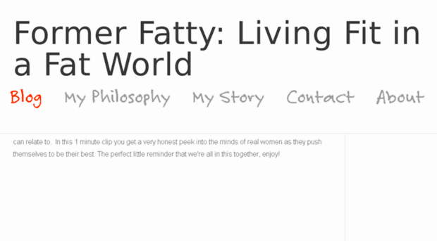 formerfattyblog.com