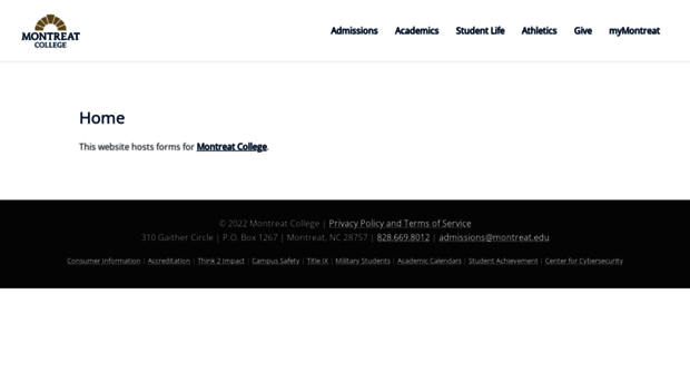 forms.montreat.edu