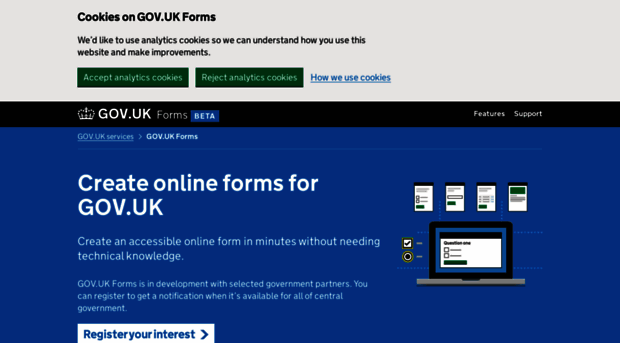 forms.service.gov.uk