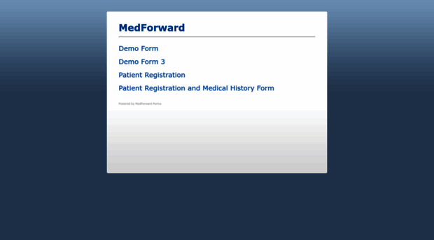 formsdemo.medforward.com