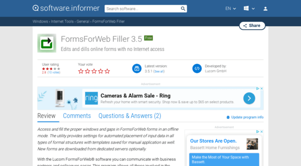 formsforweb-filler.software.informer.com