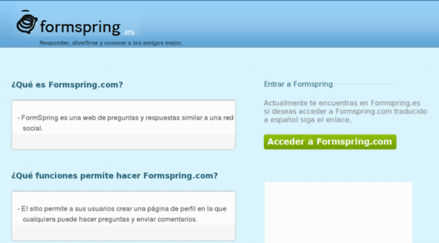 formspring.es