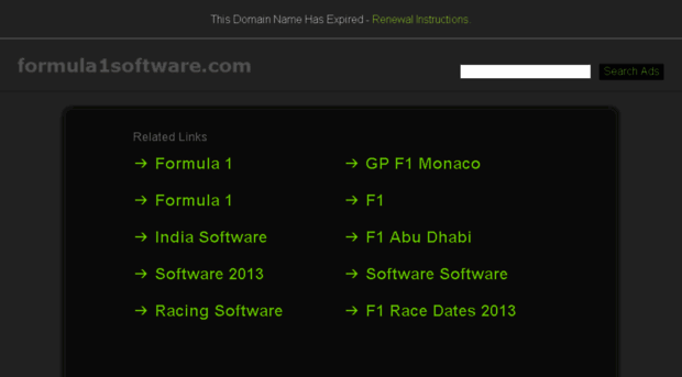 formula1software.com