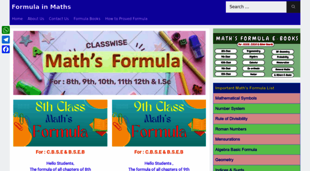 formulainmaths.in
