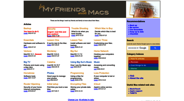 formyfriendswithmacs.com