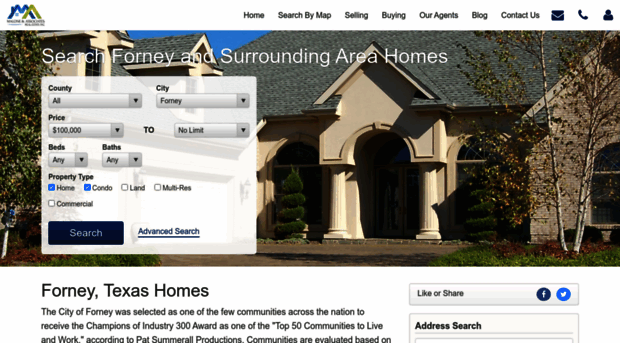 forneytxhomes.com