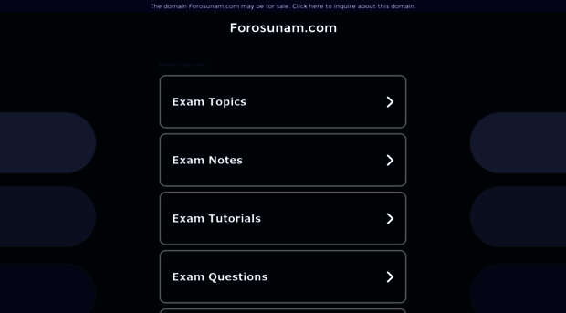 forosunam.com
