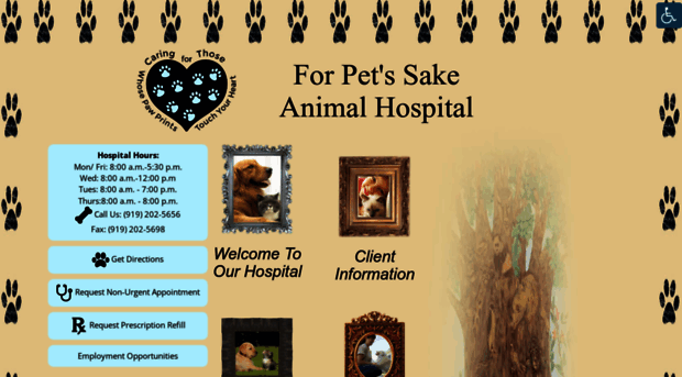 forpetssakeanimalhospital.com