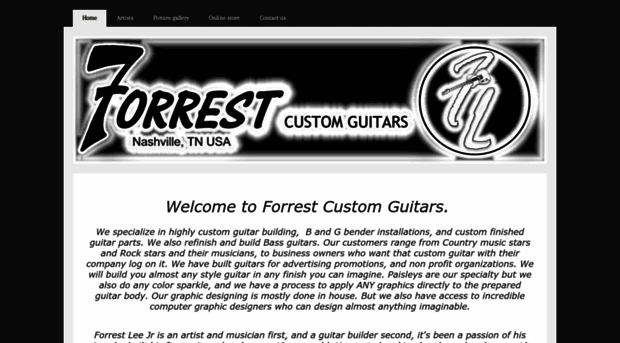 forrestcustomguitars.yolasite.com