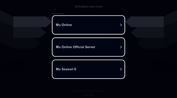 forsaken-mu.com