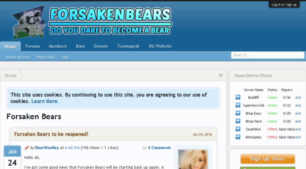 forsakenbears.com