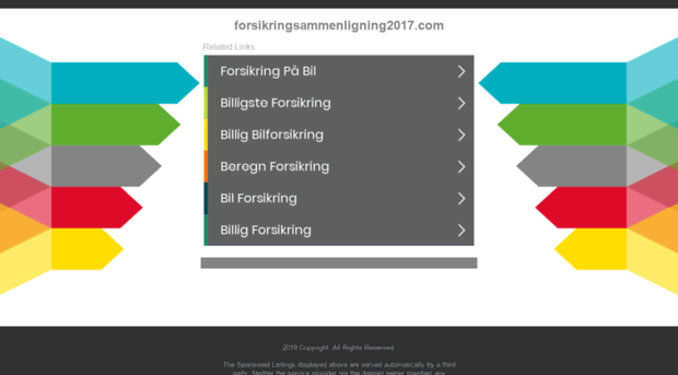 forsikringsammenligning2017.com