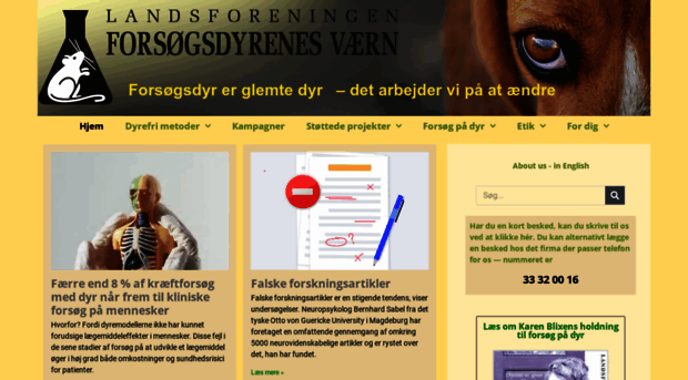 forsoegsdyrenes-vaern.dk