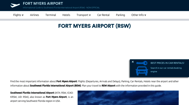 fort-myers-airport.com