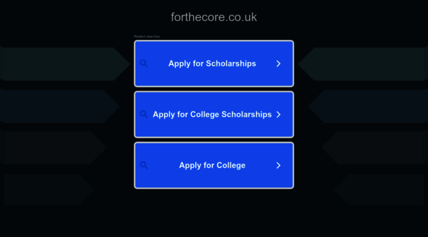 forthecore.co.uk