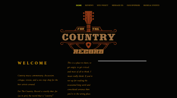 forthecountryrecord.com