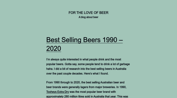 fortheloveofbeer.com.au