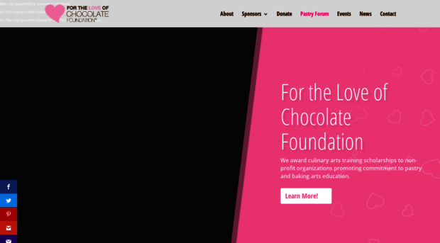 fortheloveofchocolatefoundation.org