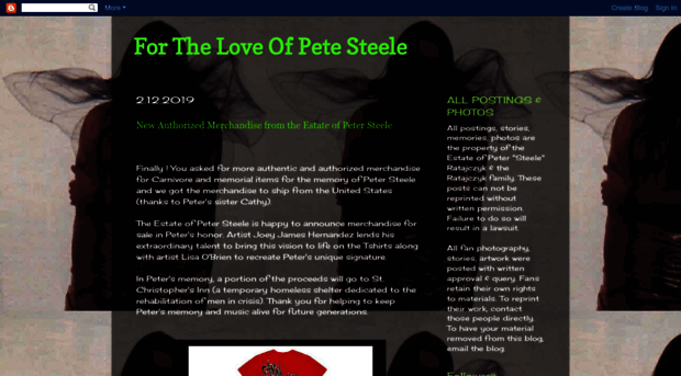 fortheloveofpetesteele.blogspot.com